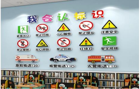 那坡安全标识在幼儿园实施的重要性