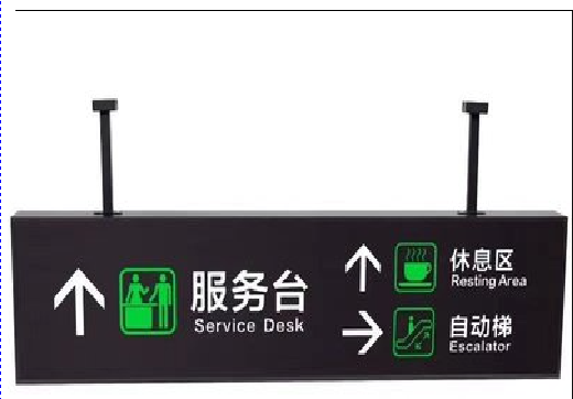 那坡吊牌灯箱制作流程。