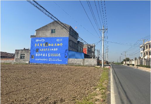 那坡墙体广告用的是什么漆？