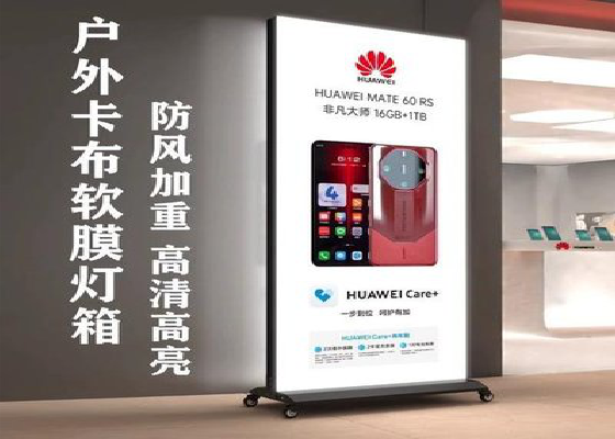 那坡户外防水灯箱的应用特点及适用范围。