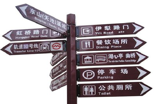那坡标牌的基本功能。