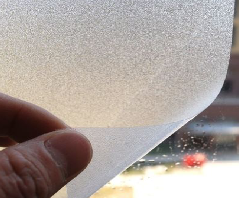 那坡玻璃门外面粘广告用什么材料好？