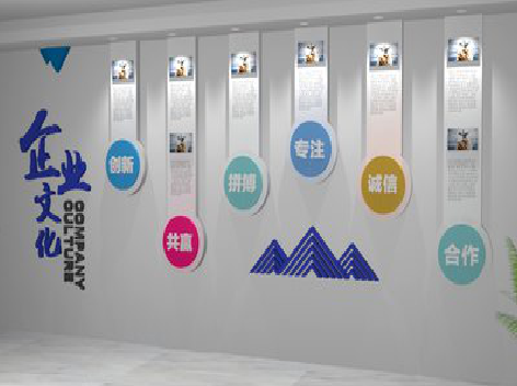 那坡企业文化墙需要传递什么办公文化？